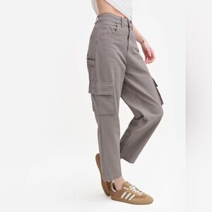 MATE The Label Organic Cotton Utility Cargo Gorpcore Industrial Chic Pants